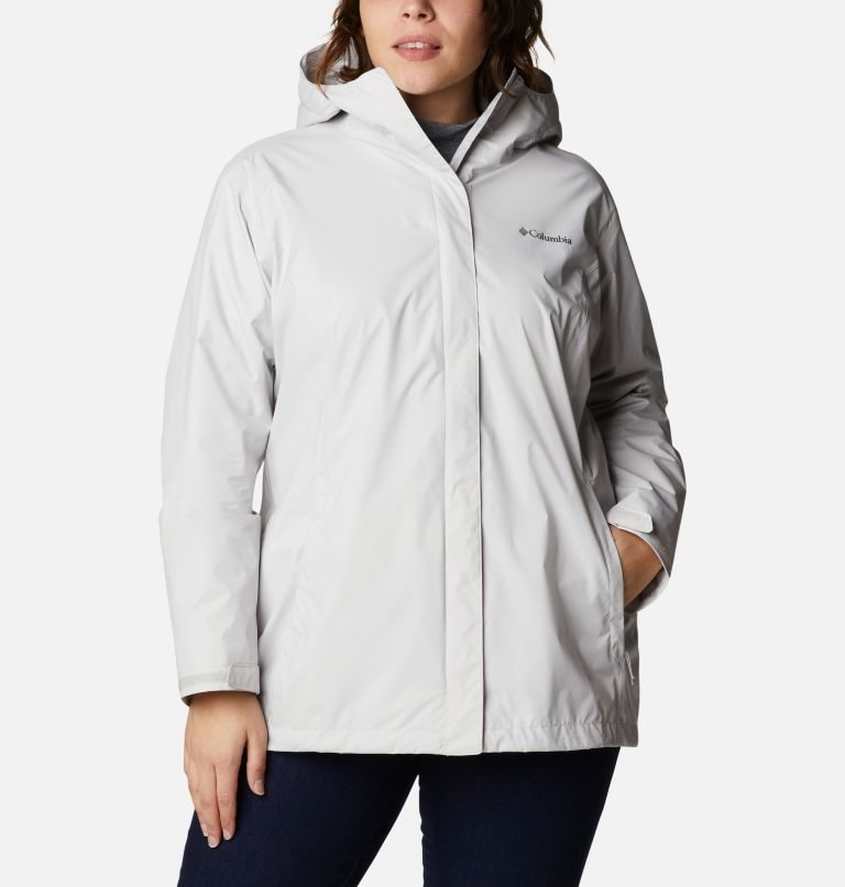 Women\'s Columbia Arcadia II Jackets White | Plus Size CA-W8A54